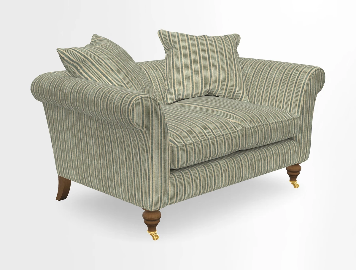 Otley 3 Seater Sofa in RHS Botanicals Palm Leaf Corn