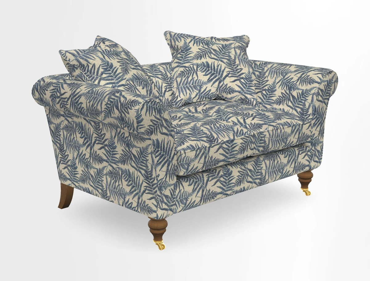Otley 3 Seater Sofa in RHS Botanicals Palm Leaf Corn