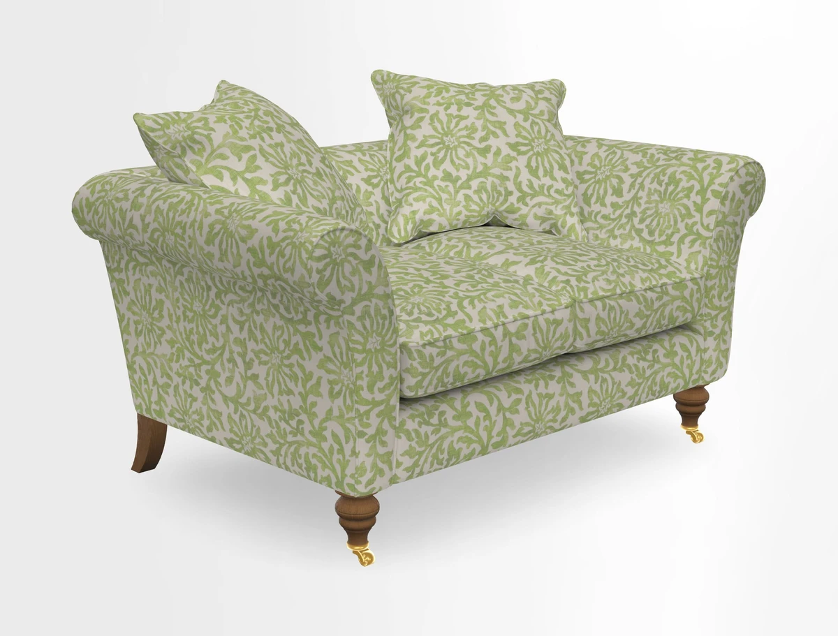 Otley 3 Seater Sofa in RHS Botanicals Palm Leaf Corn