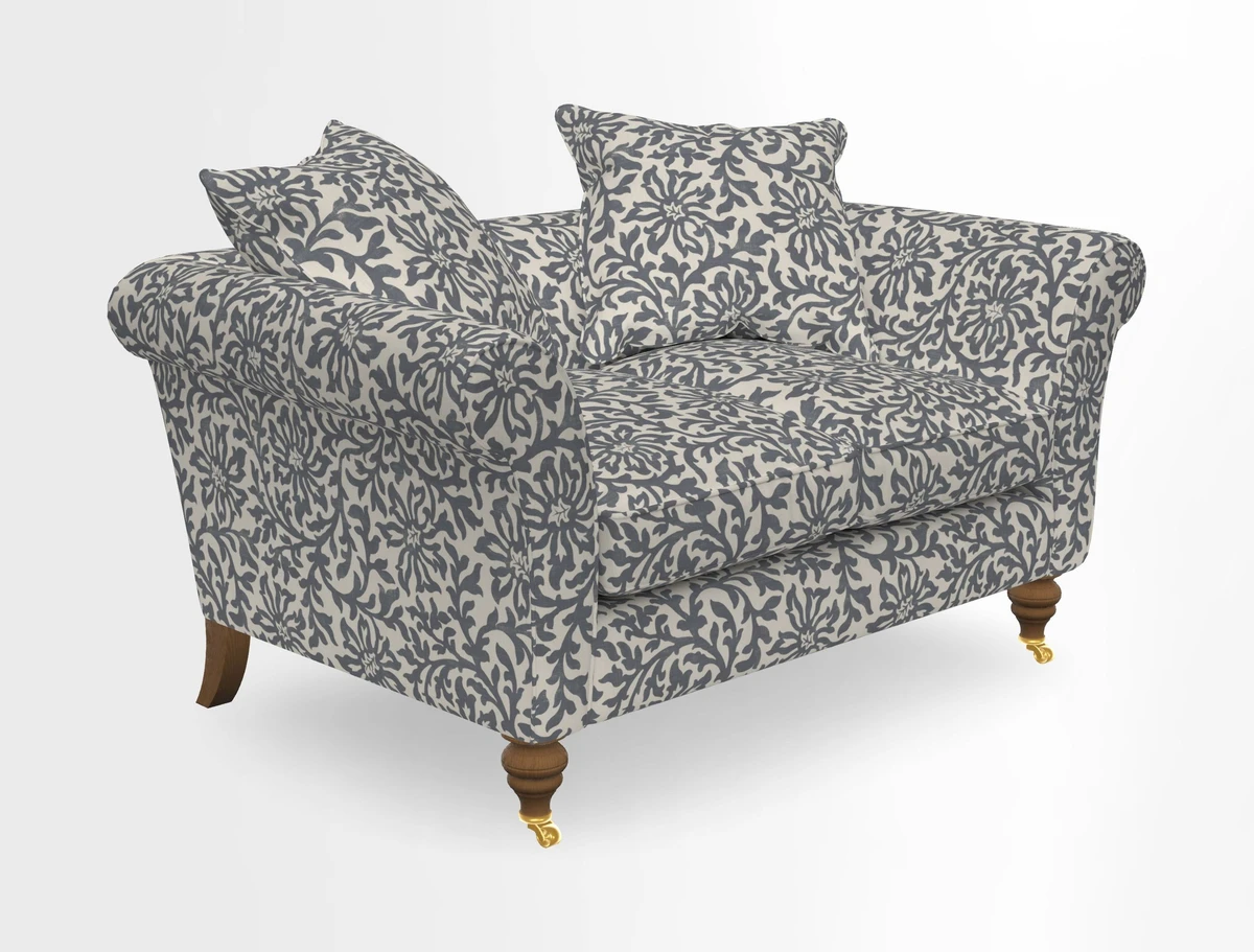 Otley 3 Seater Sofa in RHS Botanicals Palm Leaf Corn