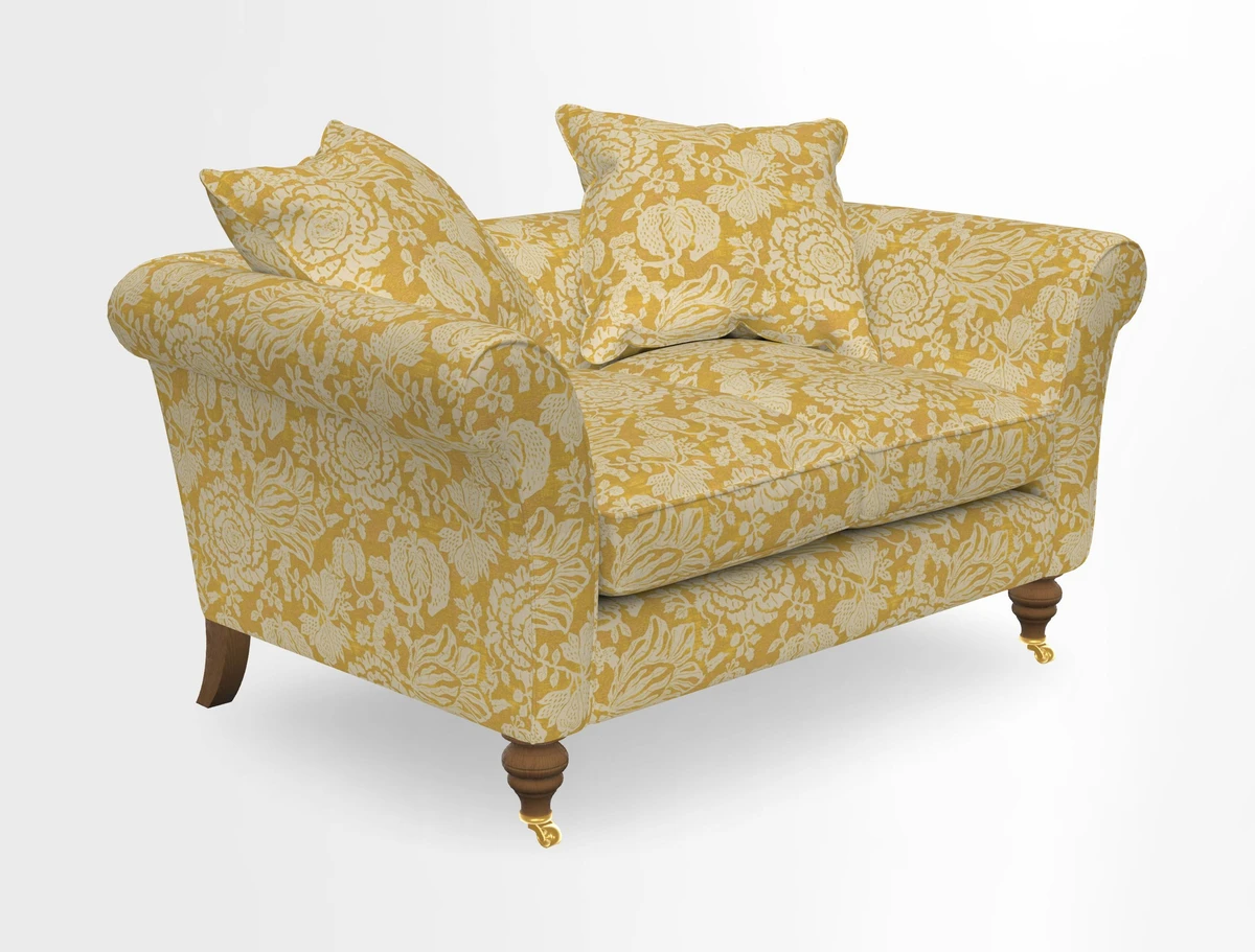 Otley 3 Seater Sofa in RHS Botanicals Palm Leaf Corn