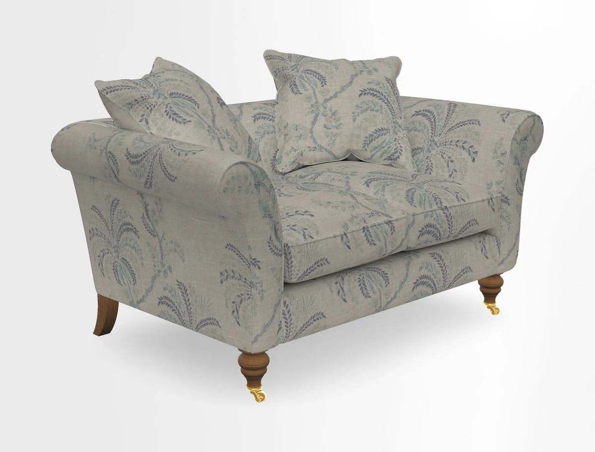 Otley 3 Seater Sofa in RHS Botanicals Palm Leaf Corn