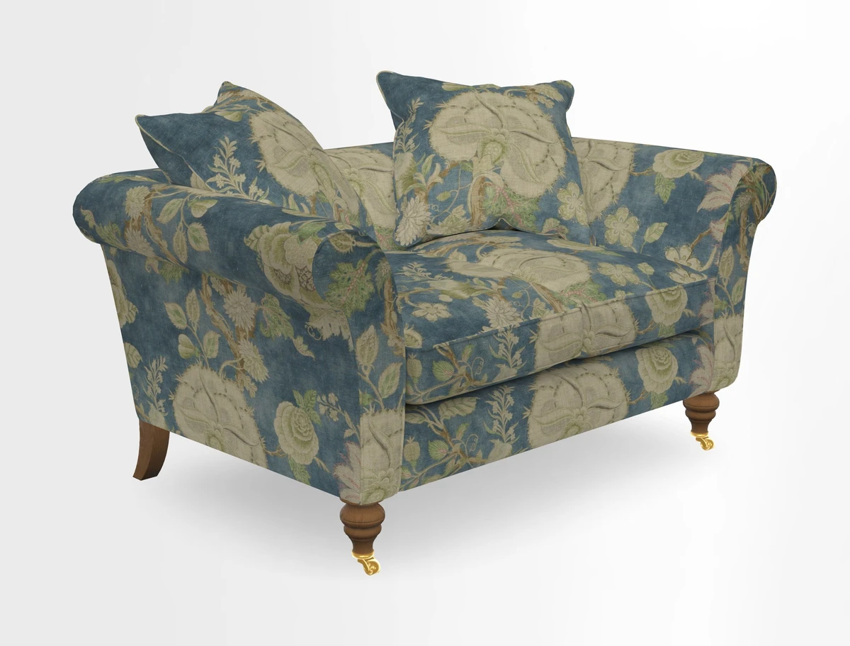 Otley 3 Seater Sofa in RHS Botanicals Palm Leaf Corn