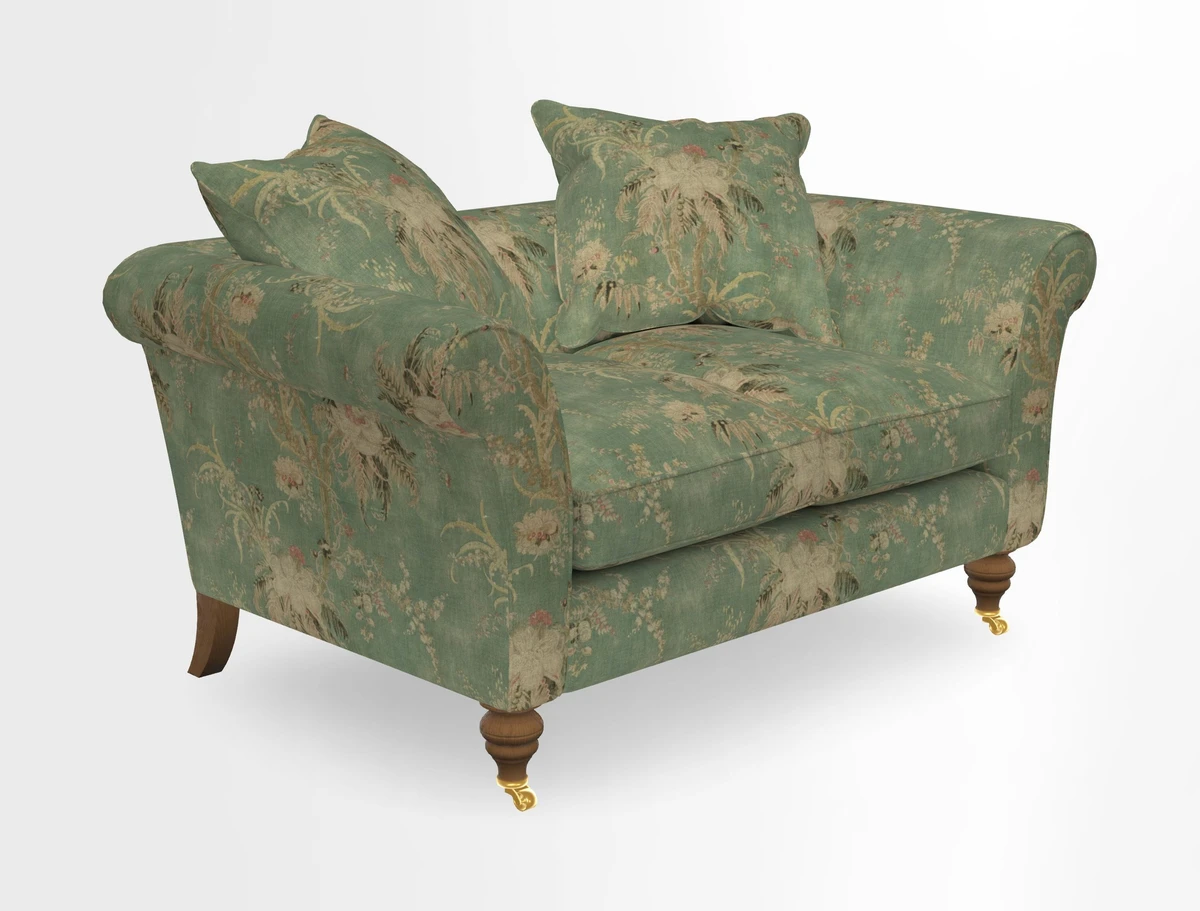 Otley 3 Seater Sofa in RHS Botanicals Palm Leaf Corn