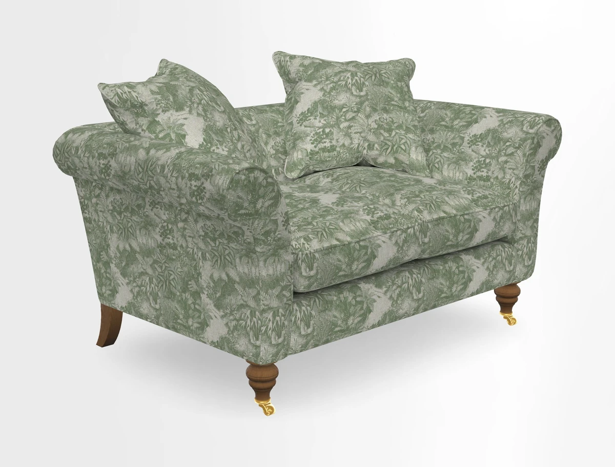 Otley 3 Seater Sofa in RHS Botanicals Palm Leaf Corn
