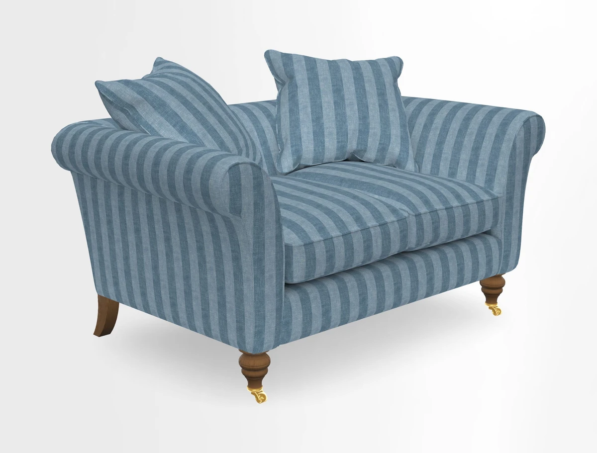 Otley 3 Seater Sofa in RHS Botanicals Palm Leaf Corn