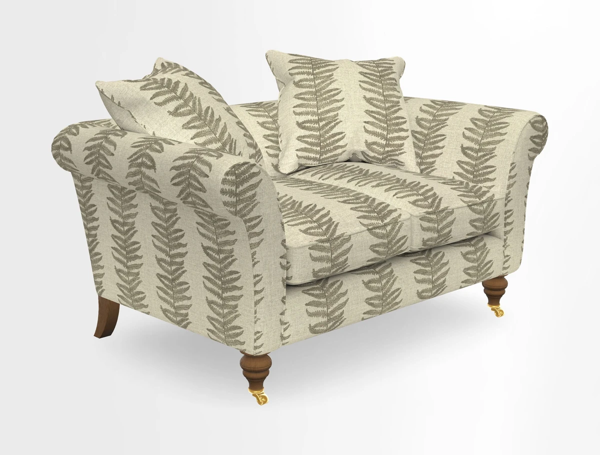 Otley 3 Seater Sofa in RHS Botanicals Palm Leaf Corn