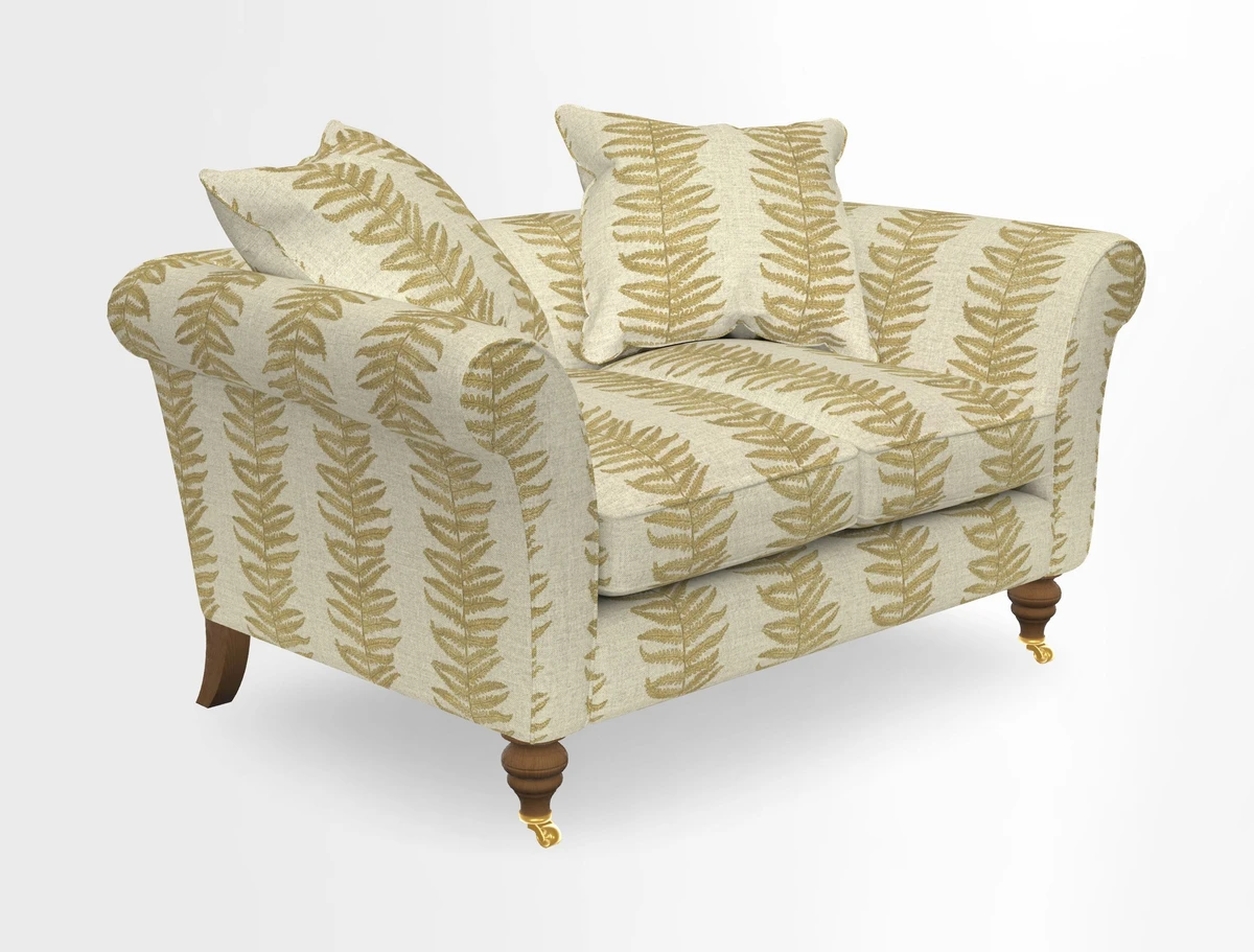 Otley 3 Seater Sofa in RHS Botanicals Palm Leaf Corn