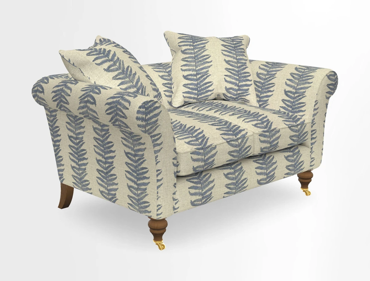 Otley 3 Seater Sofa in RHS Botanicals Palm Leaf Corn