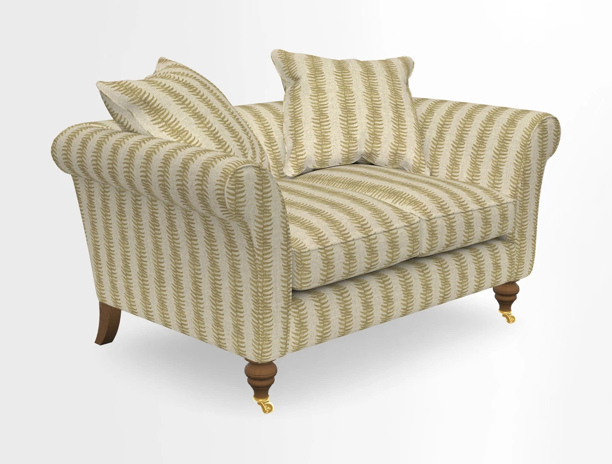 Otley 3 Seater Sofa in RHS Botanicals Palm Leaf Corn