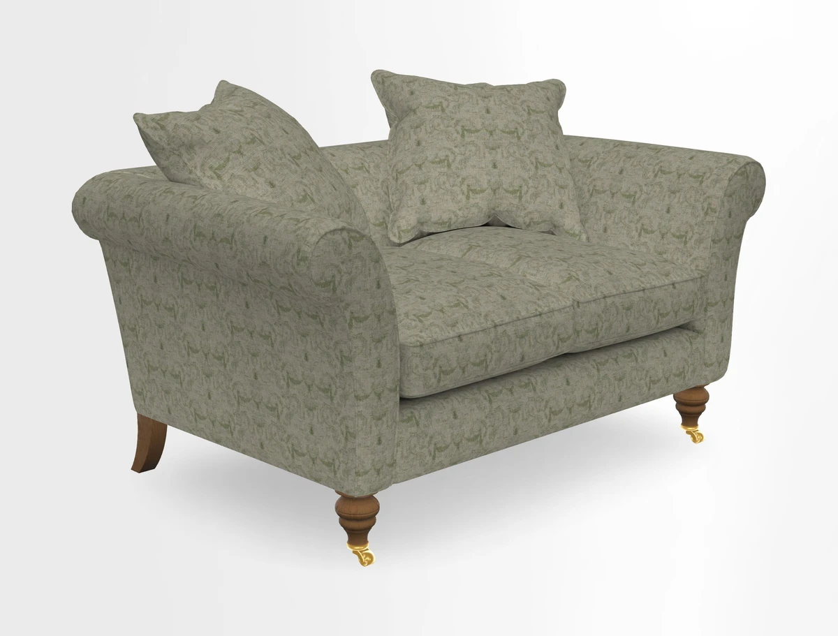 Otley 3 Seater Sofa in RHS Botanicals Palm Leaf Corn