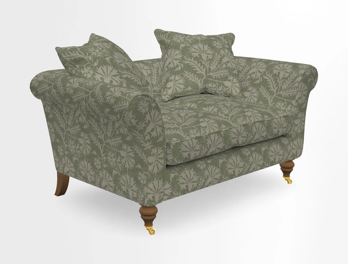 Otley 3 Seater Sofa in RHS Botanicals Palm Leaf Corn