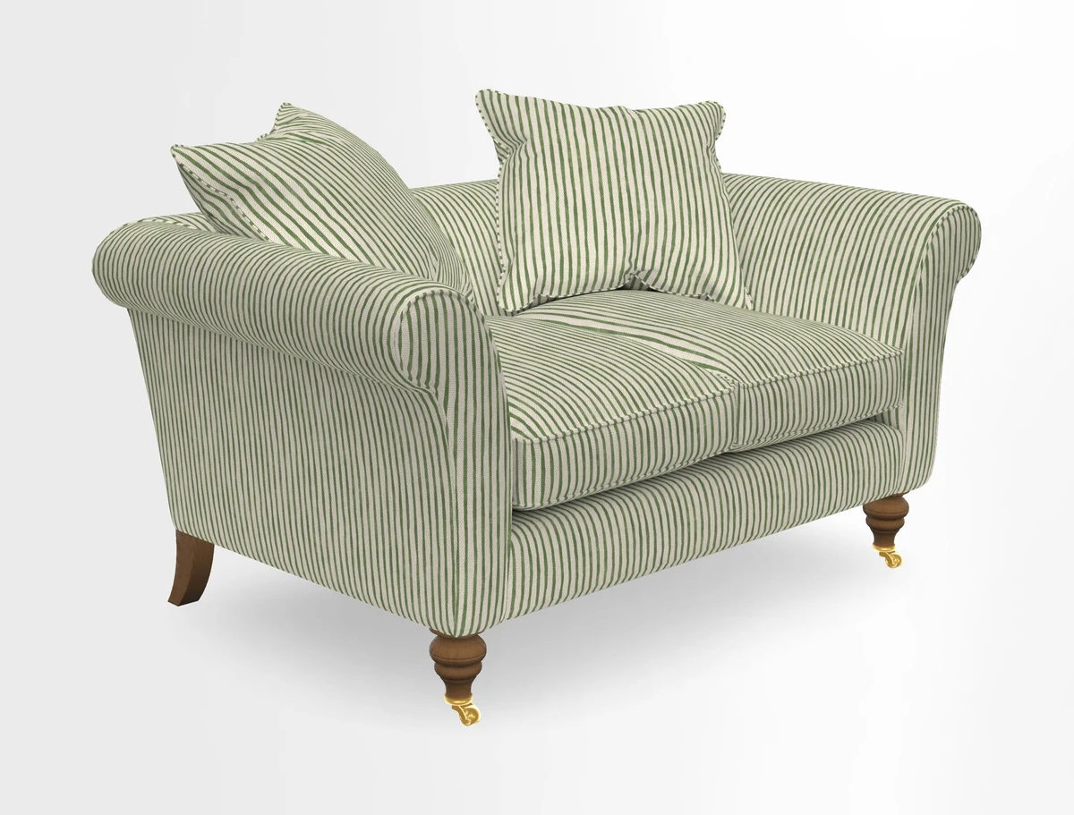 Otley 3 Seater Sofa in RHS Botanicals Palm Leaf Corn