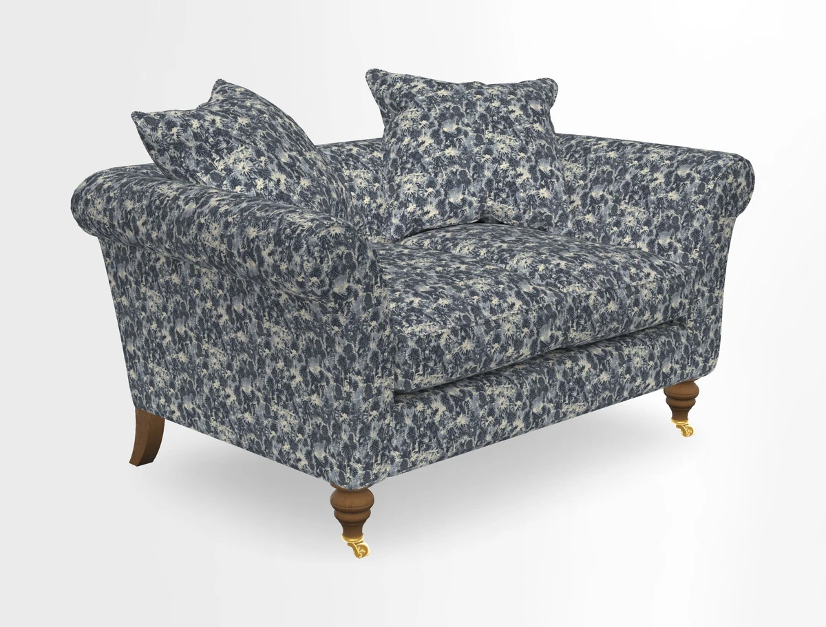 Otley 3 Seater Sofa in RHS Botanicals Palm Leaf Corn