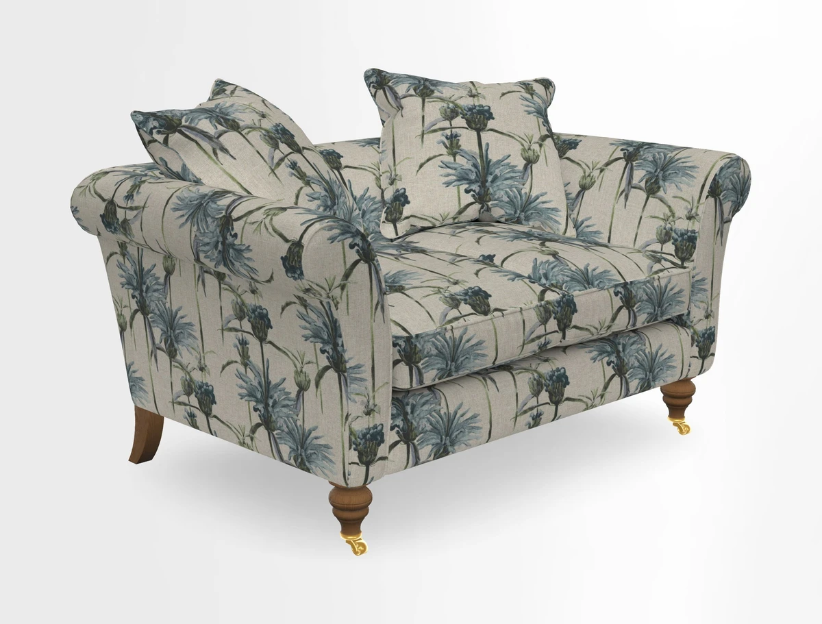 Otley 3 Seater Sofa in RHS Botanicals Palm Leaf Corn