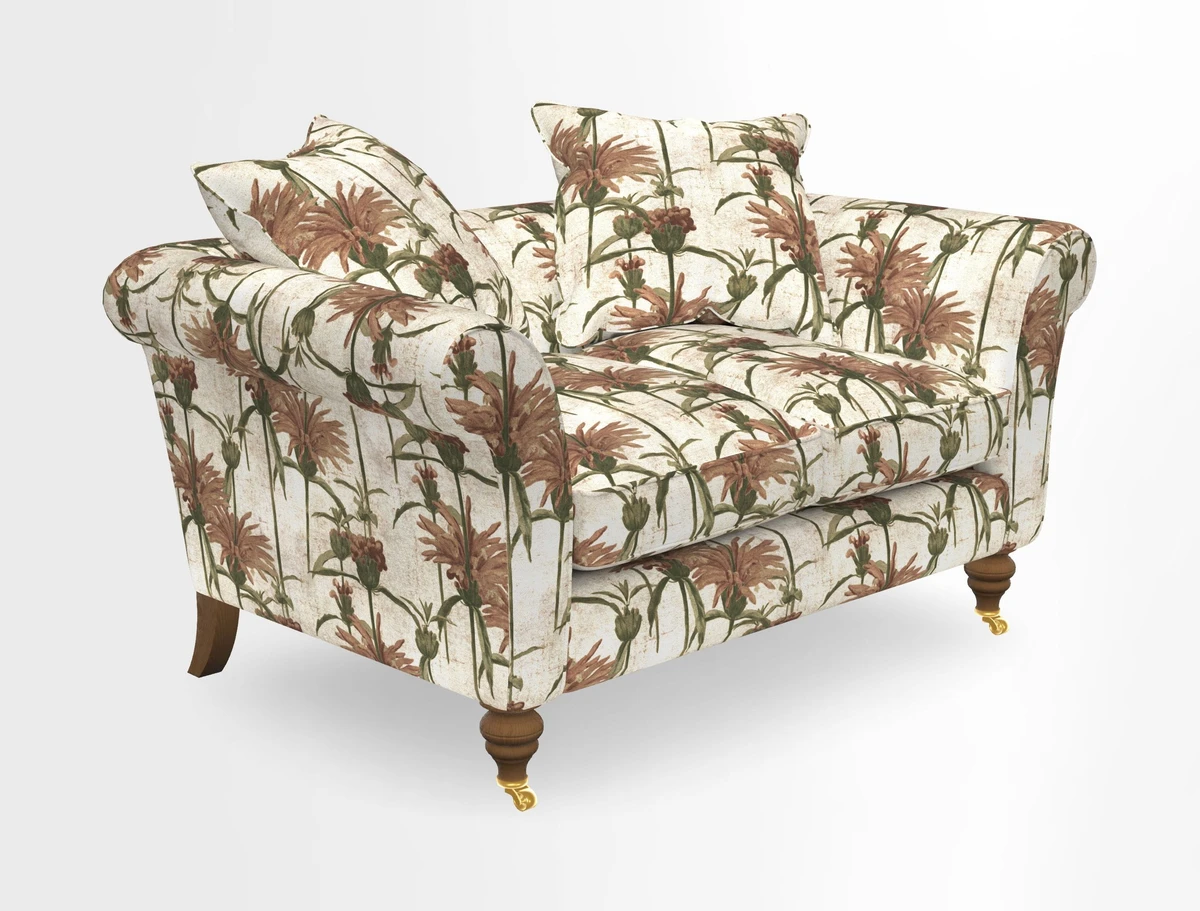 Otley 3 Seater Sofa in RHS Botanicals Palm Leaf Corn