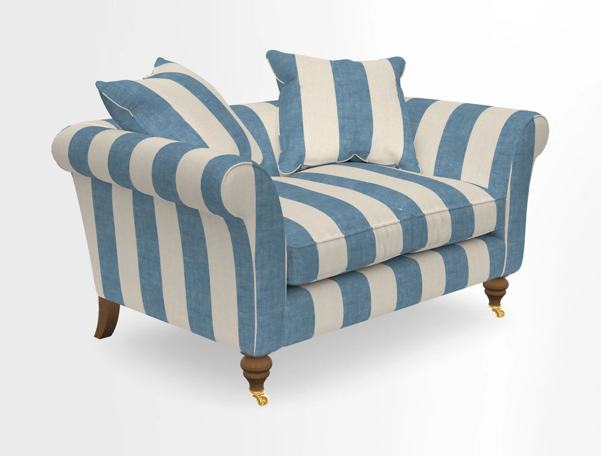 Otley 3 Seater Sofa in RHS Botanicals Palm Leaf Corn