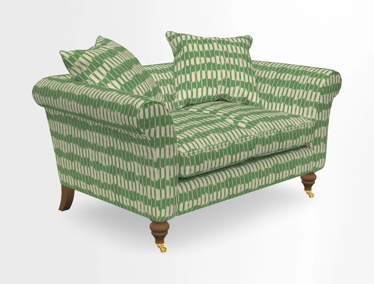 Otley 3 Seater Sofa in RHS Botanicals Palm Leaf Corn