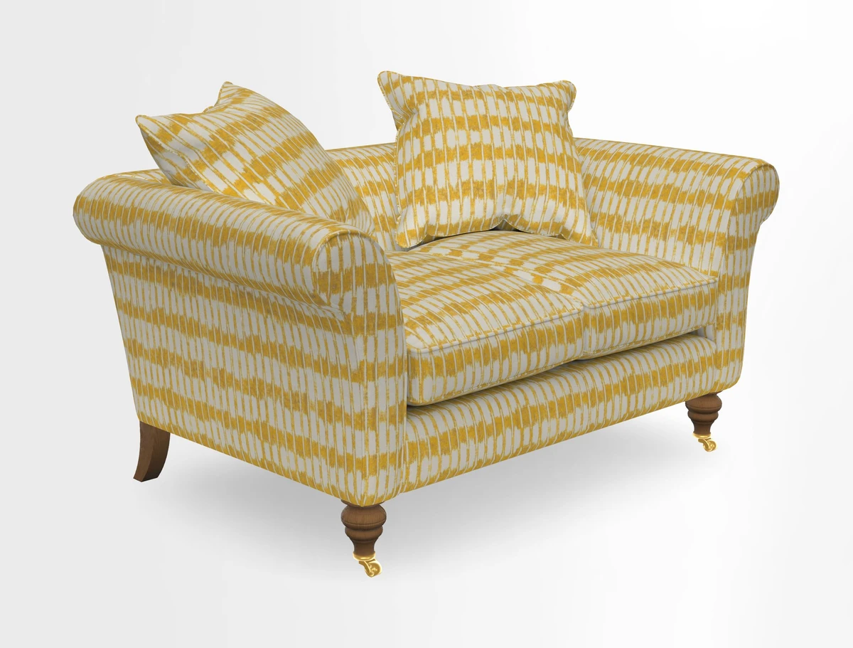 Otley 3 Seater Sofa in RHS Botanicals Palm Leaf Corn