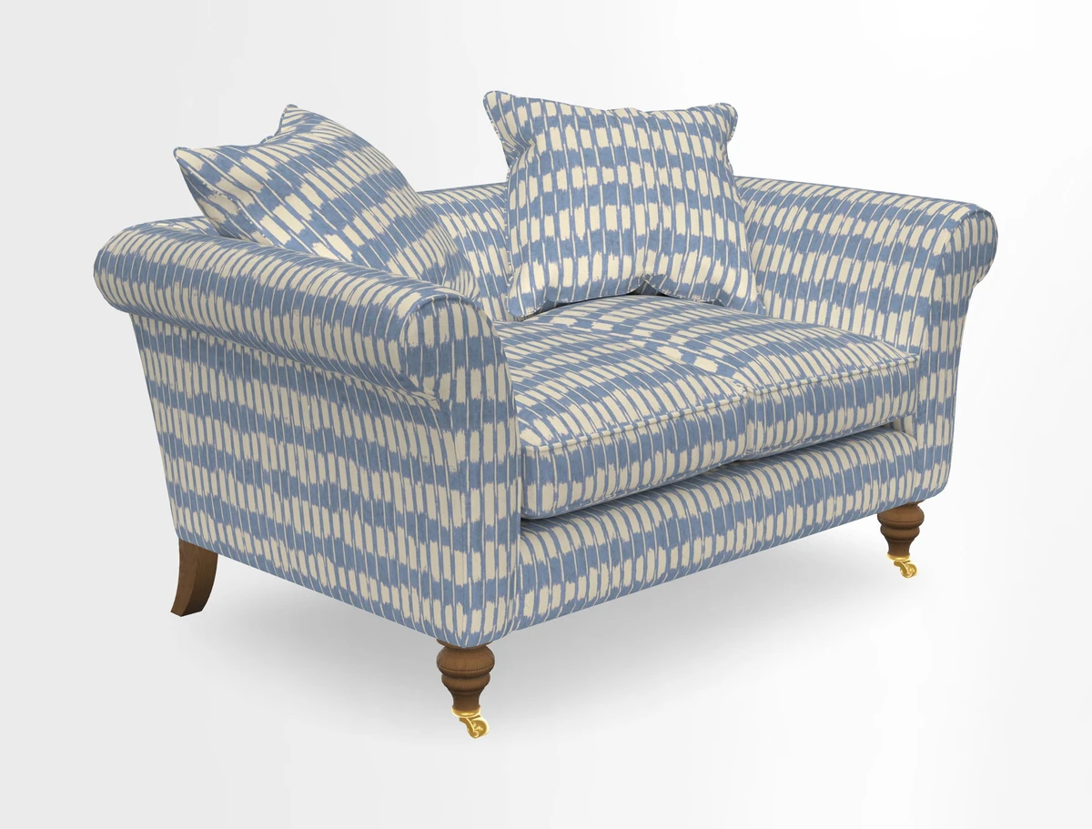 Otley 3 Seater Sofa in RHS Botanicals Palm Leaf Corn