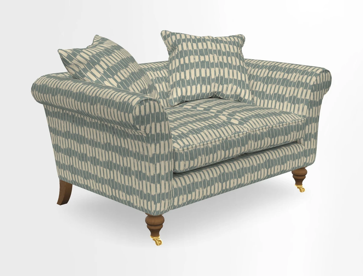 Otley 3 Seater Sofa in RHS Botanicals Palm Leaf Corn