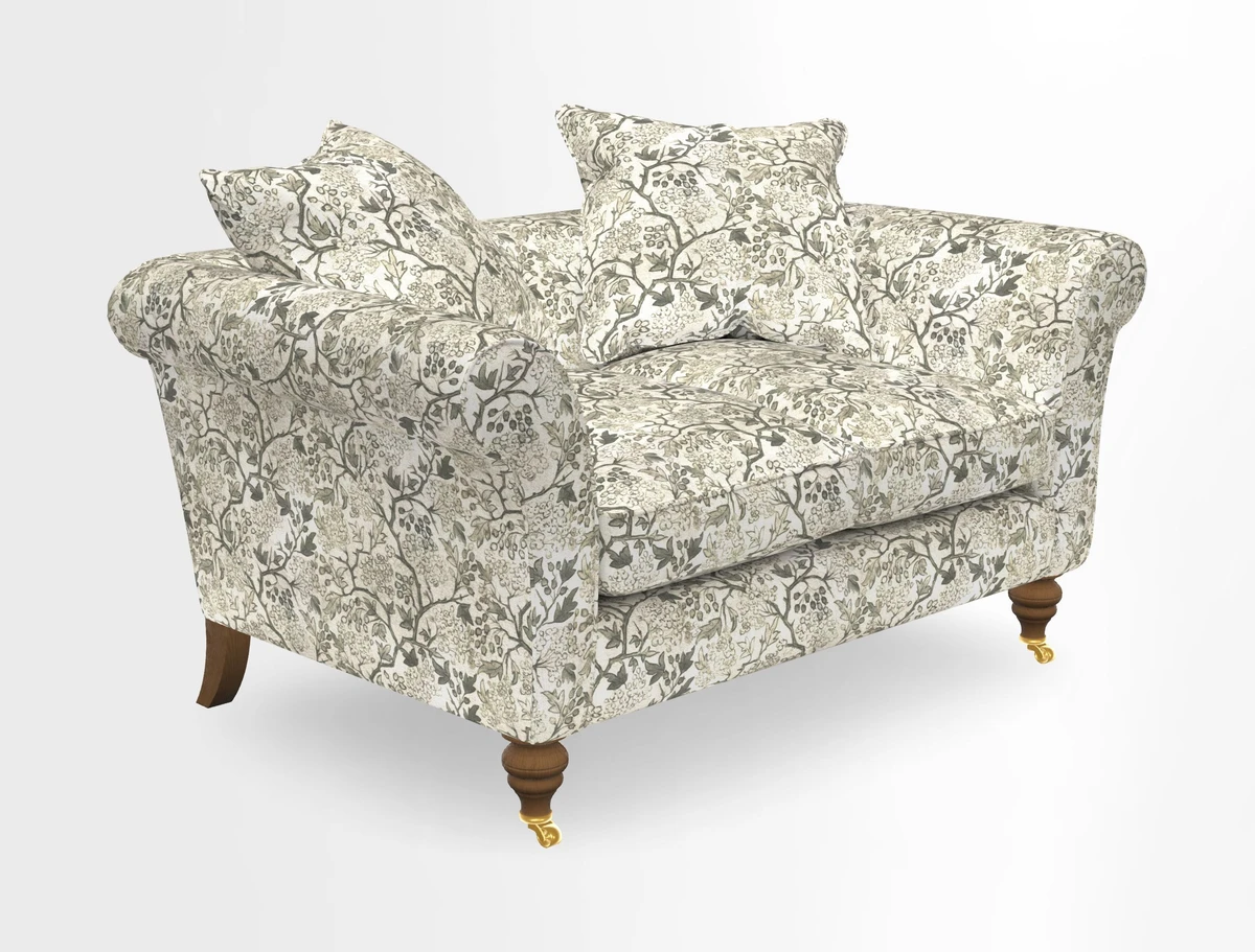 Otley 3 Seater Sofa in RHS Botanicals Palm Leaf Corn