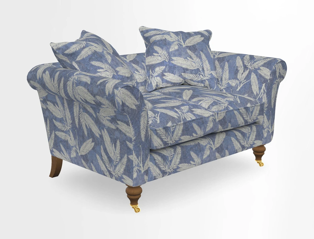 Otley 3 Seater Sofa in RHS Botanicals Palm Leaf Corn