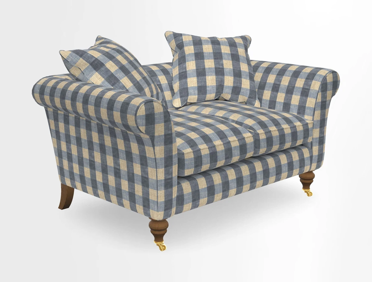 Otley 3 Seater Sofa in RHS Botanicals Palm Leaf Corn