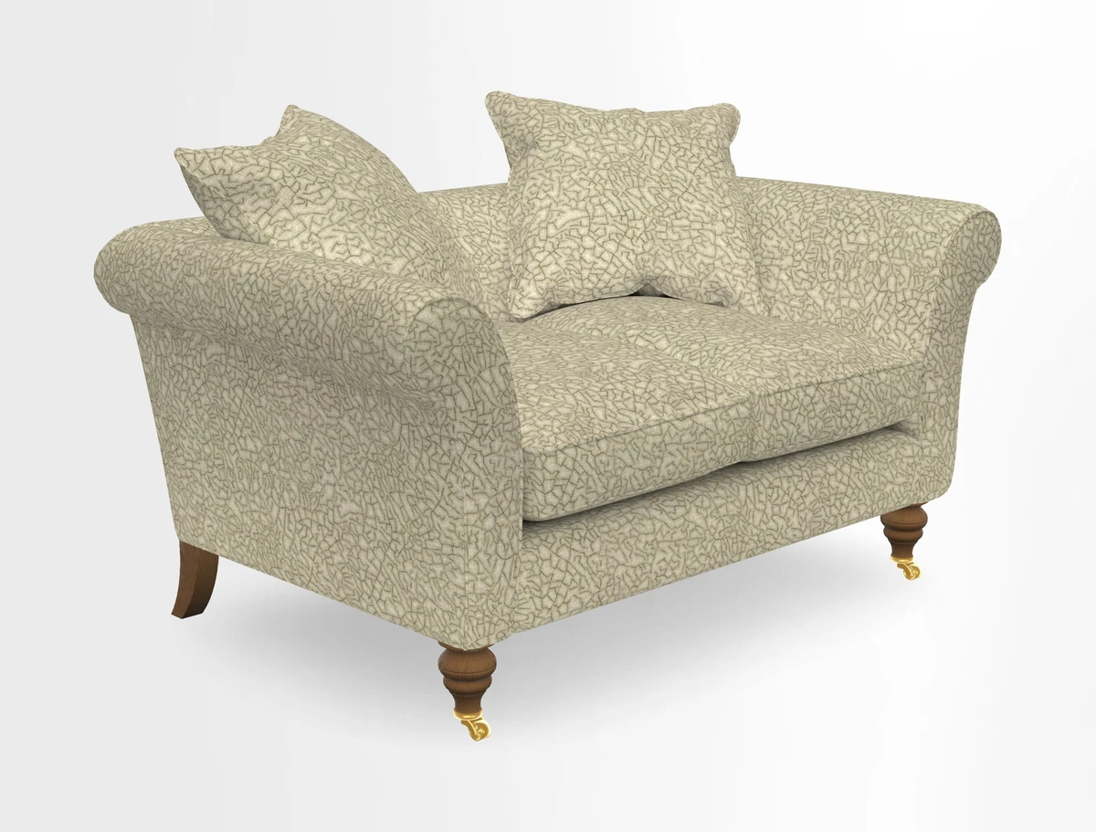 Otley 3 Seater Sofa in RHS Botanicals Palm Leaf Corn