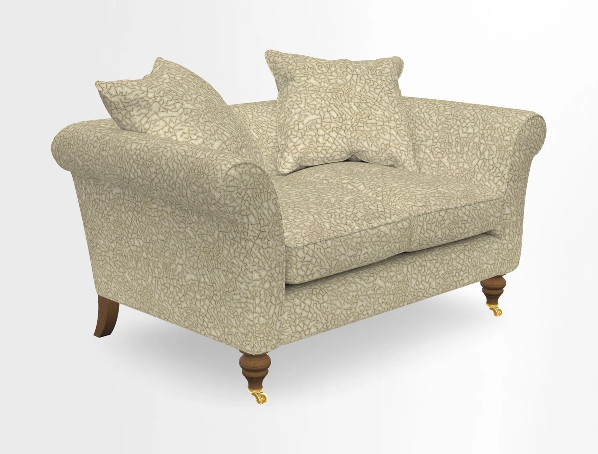 Otley 3 Seater Sofa in RHS Botanicals Palm Leaf Corn