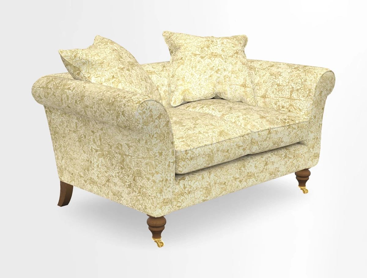 Otley 3 Seater Sofa in RHS Botanicals Palm Leaf Corn