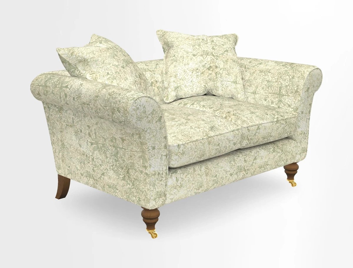 Otley 3 Seater Sofa in RHS Botanicals Palm Leaf Corn