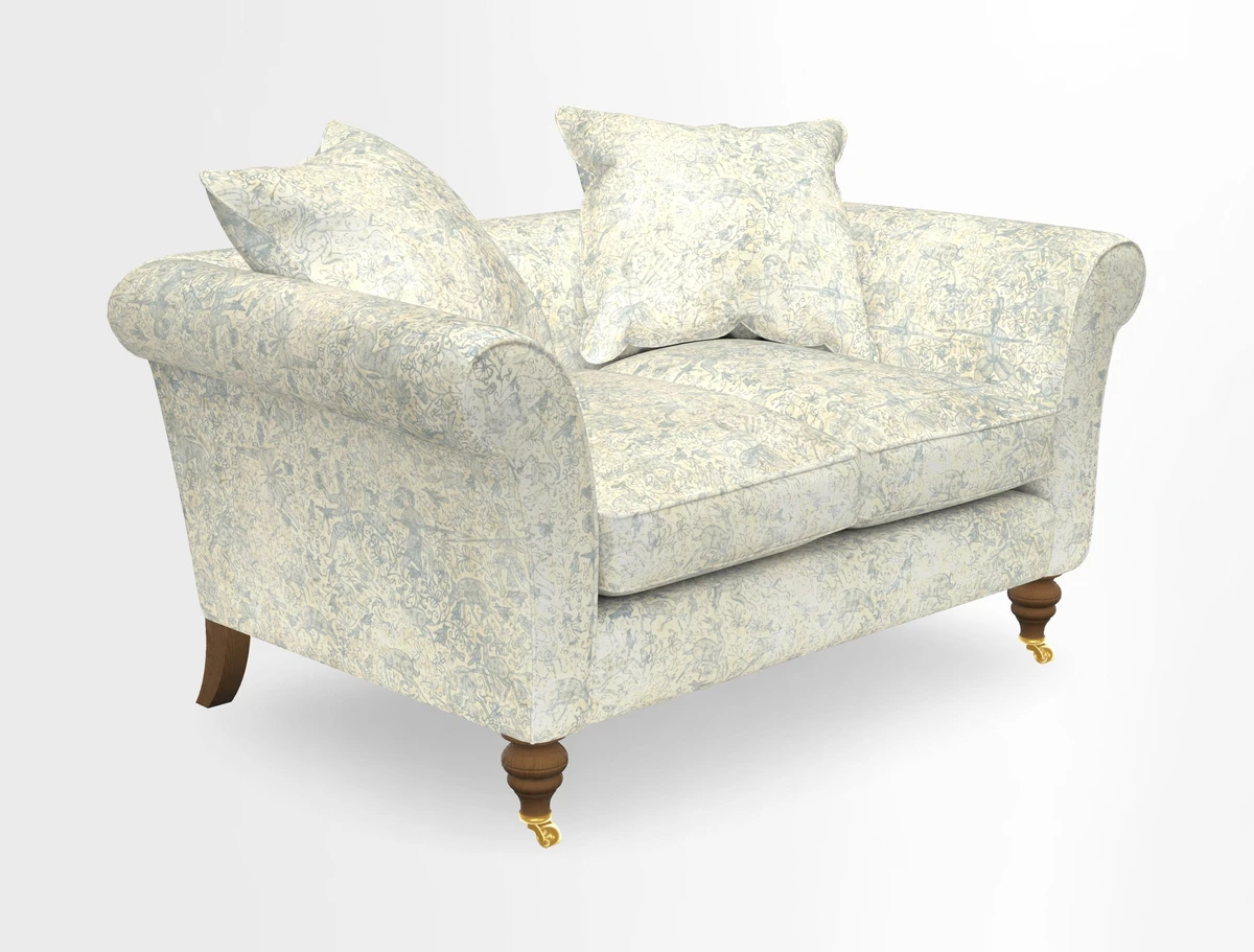 Otley 3 Seater Sofa in RHS Botanicals Palm Leaf Corn