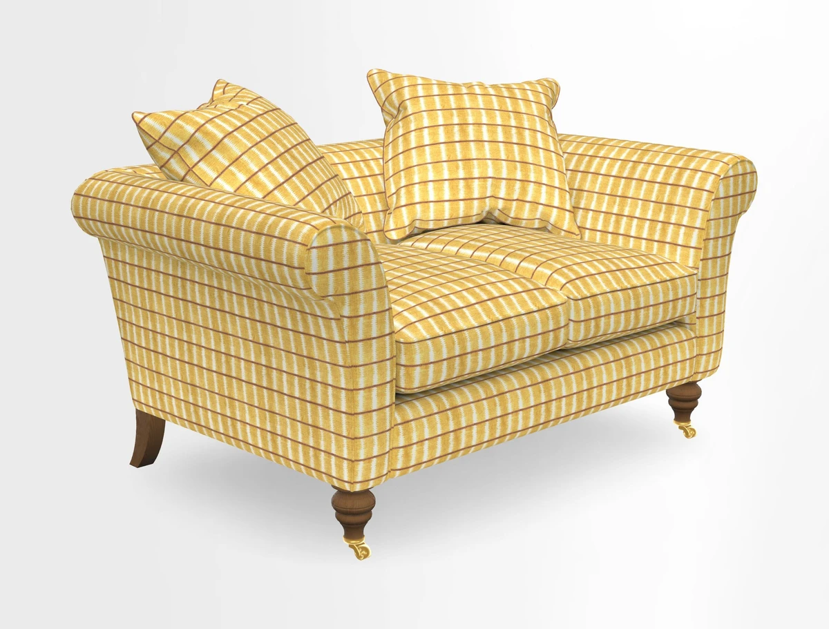 Otley 3 Seater Sofa in RHS Botanicals Palm Leaf Corn