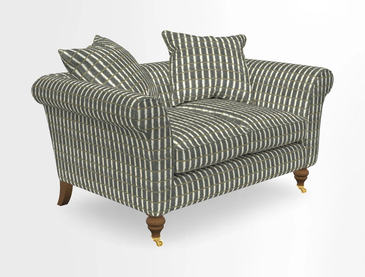 Otley 3 Seater Sofa in RHS Botanicals Palm Leaf Corn