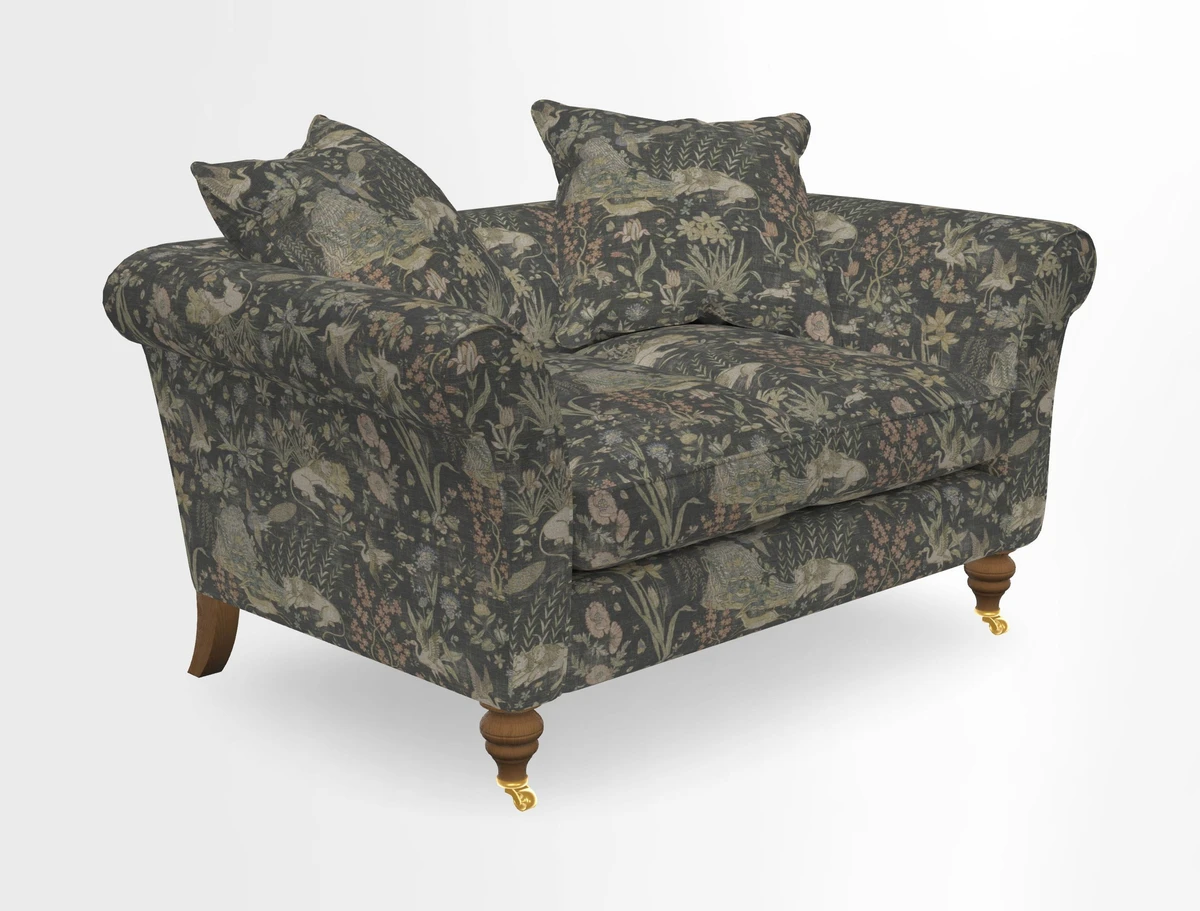 Otley 3 Seater Sofa in RHS Botanicals Palm Leaf Corn