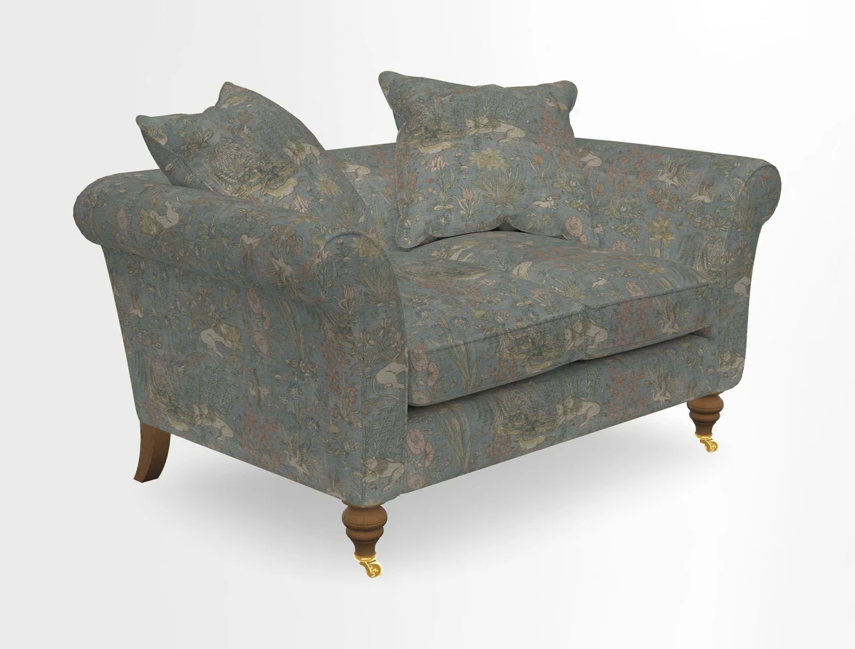 Otley 3 Seater Sofa in RHS Botanicals Palm Leaf Corn