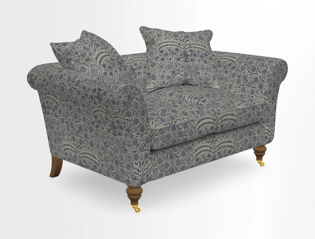 Otley 3 Seater Sofa in RHS Botanicals Palm Leaf Corn