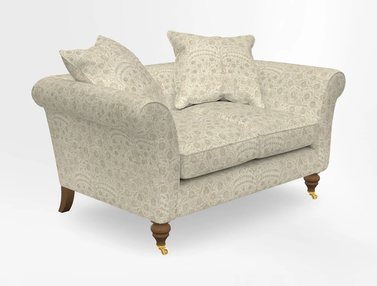 Otley 3 Seater Sofa in RHS Botanicals Palm Leaf Corn