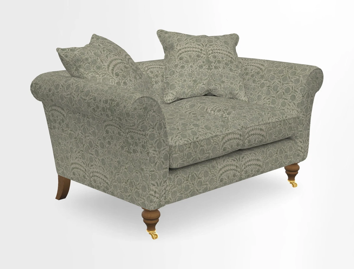 Otley 3 Seater Sofa in RHS Botanicals Palm Leaf Corn