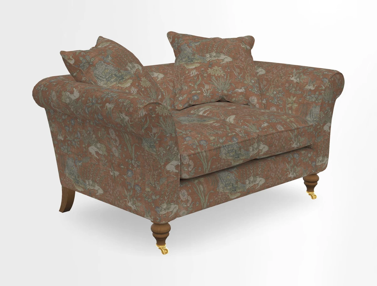 Otley 3 Seater Sofa in RHS Botanicals Palm Leaf Corn