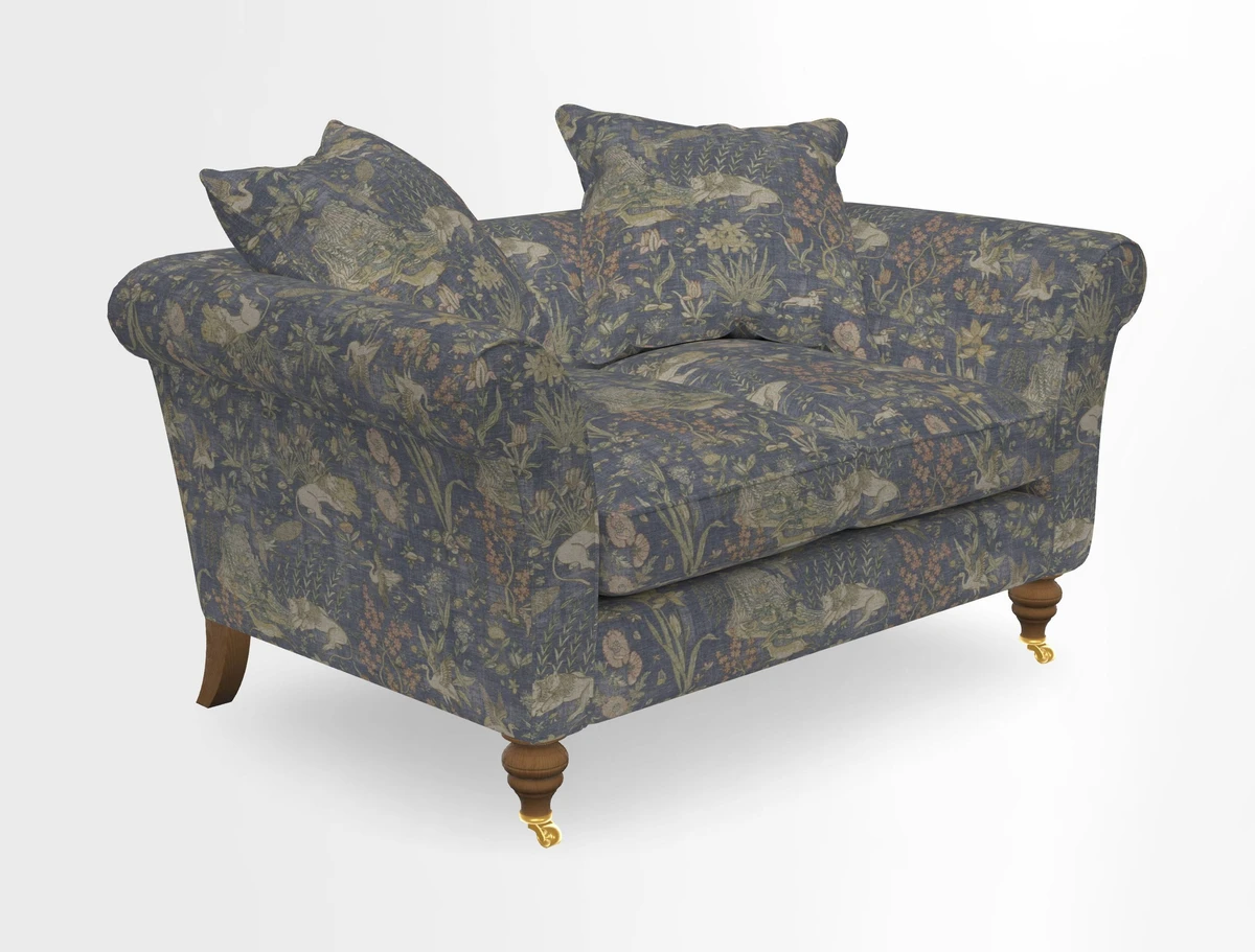 Otley 3 Seater Sofa in RHS Botanicals Palm Leaf Corn