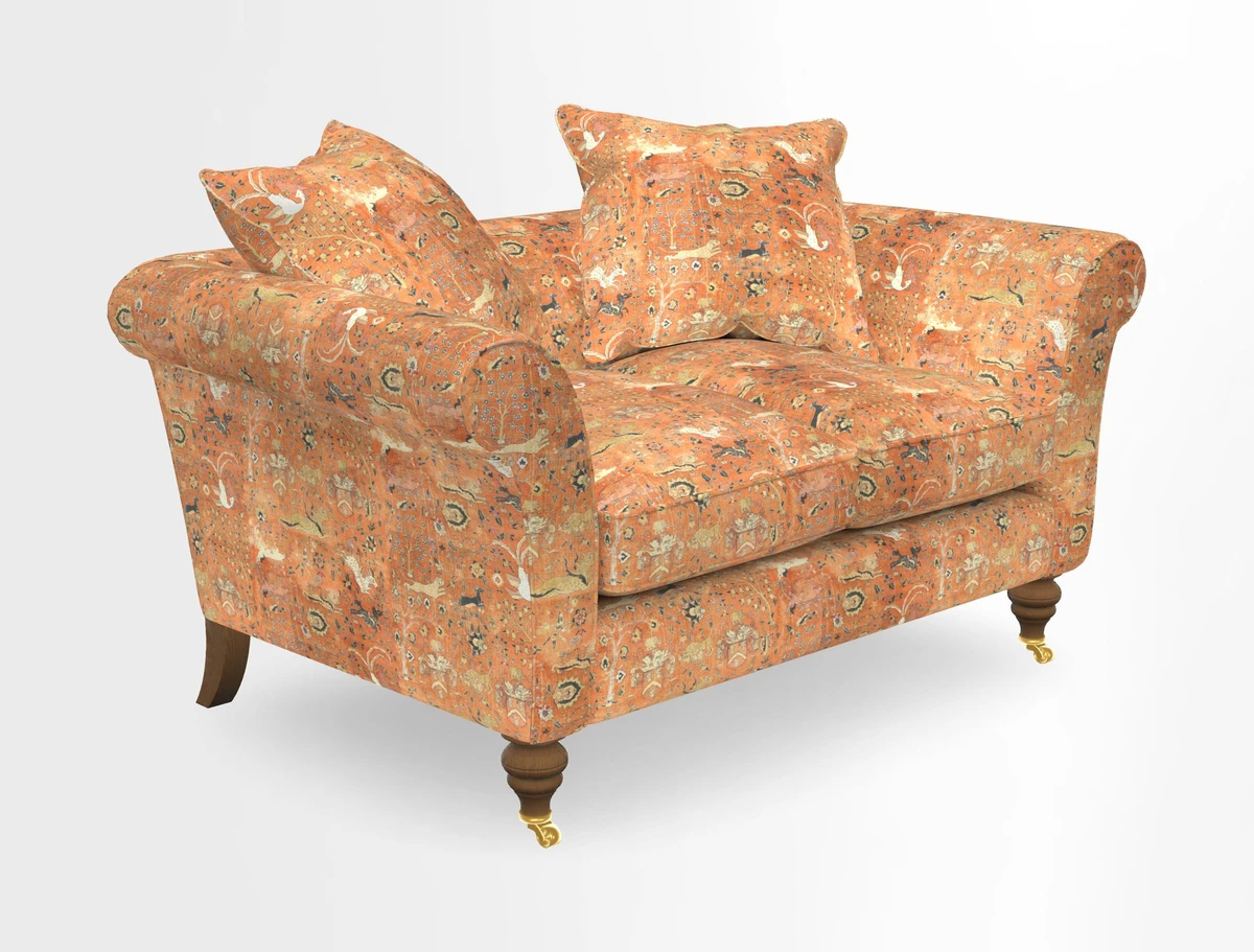 Otley 3 Seater Sofa in RHS Botanicals Palm Leaf Corn
