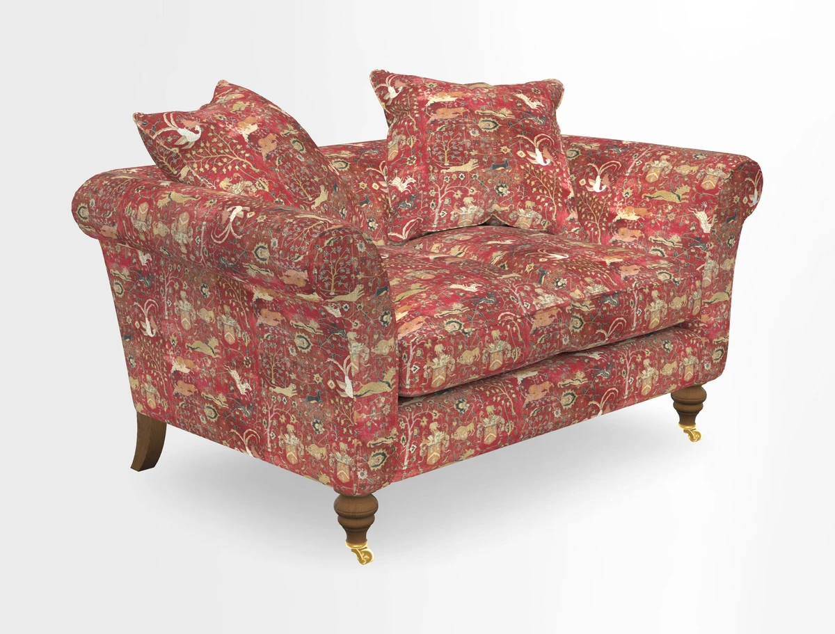 Otley 3 Seater Sofa in RHS Botanicals Palm Leaf Corn