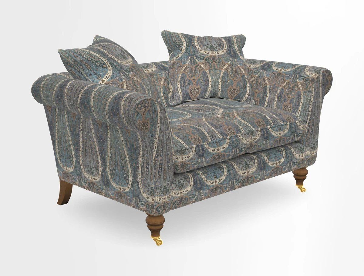 Otley 3 Seater Sofa in RHS Botanicals Palm Leaf Corn