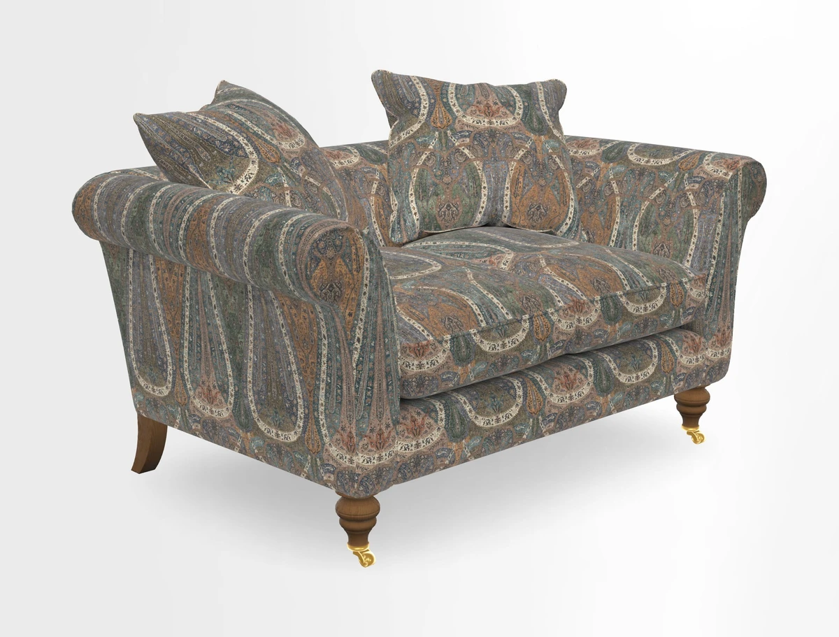 Otley 3 Seater Sofa in RHS Botanicals Palm Leaf Corn