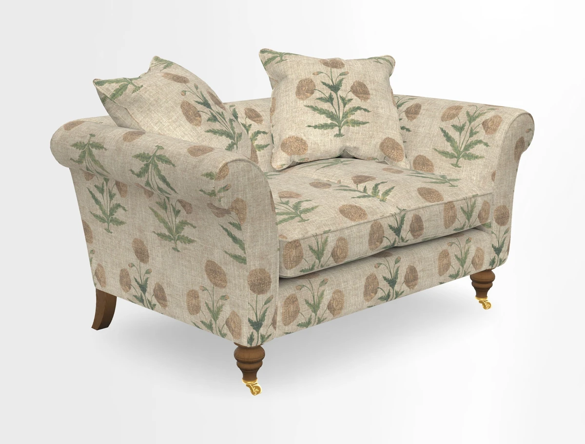 Otley 3 Seater Sofa in RHS Botanicals Palm Leaf Corn