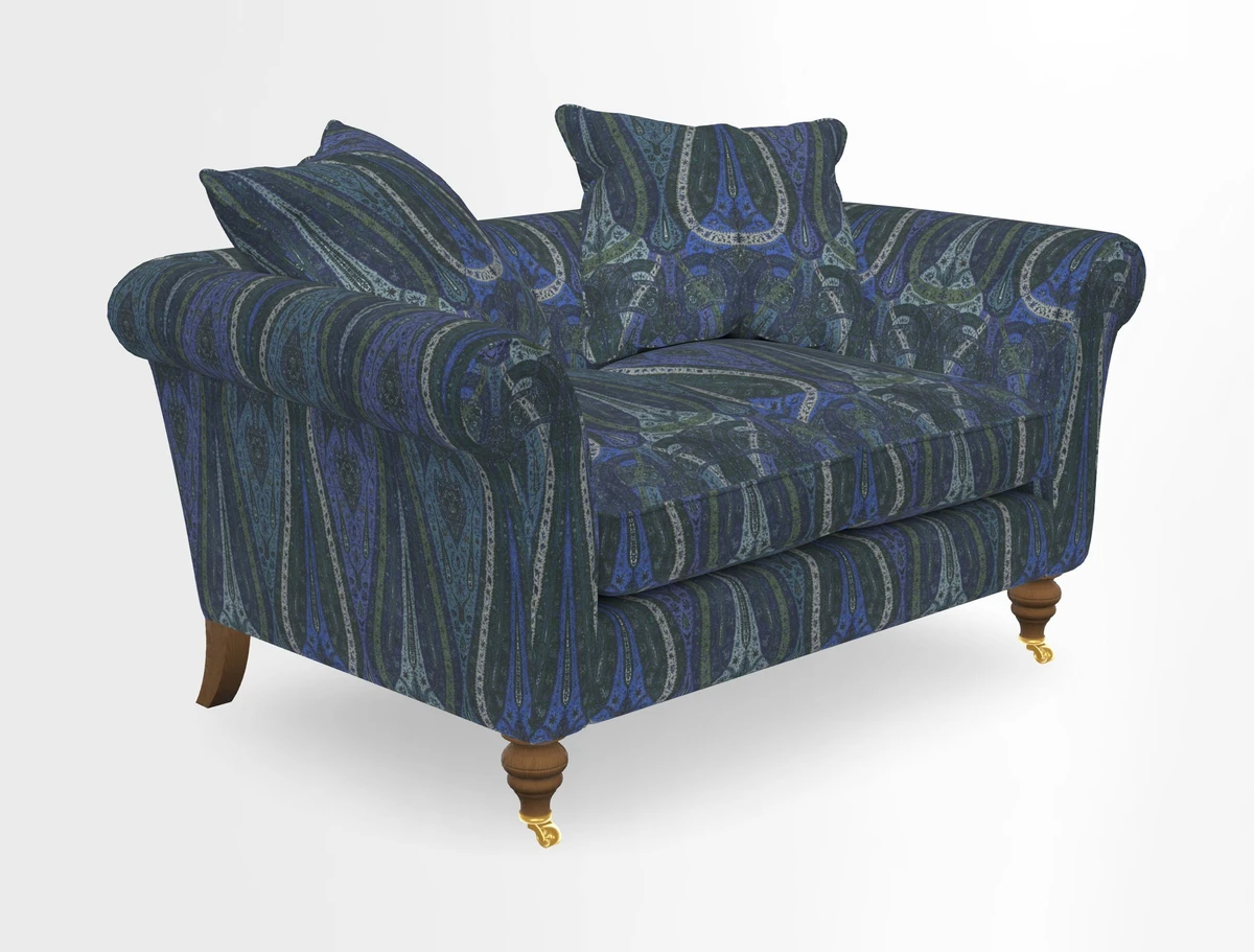 Otley 3 Seater Sofa in RHS Botanicals Palm Leaf Corn