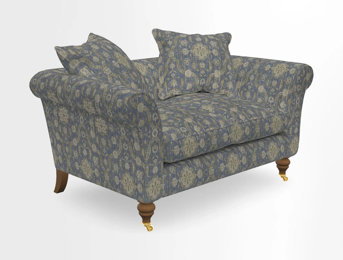 Otley 3 Seater Sofa in RHS Botanicals Palm Leaf Corn