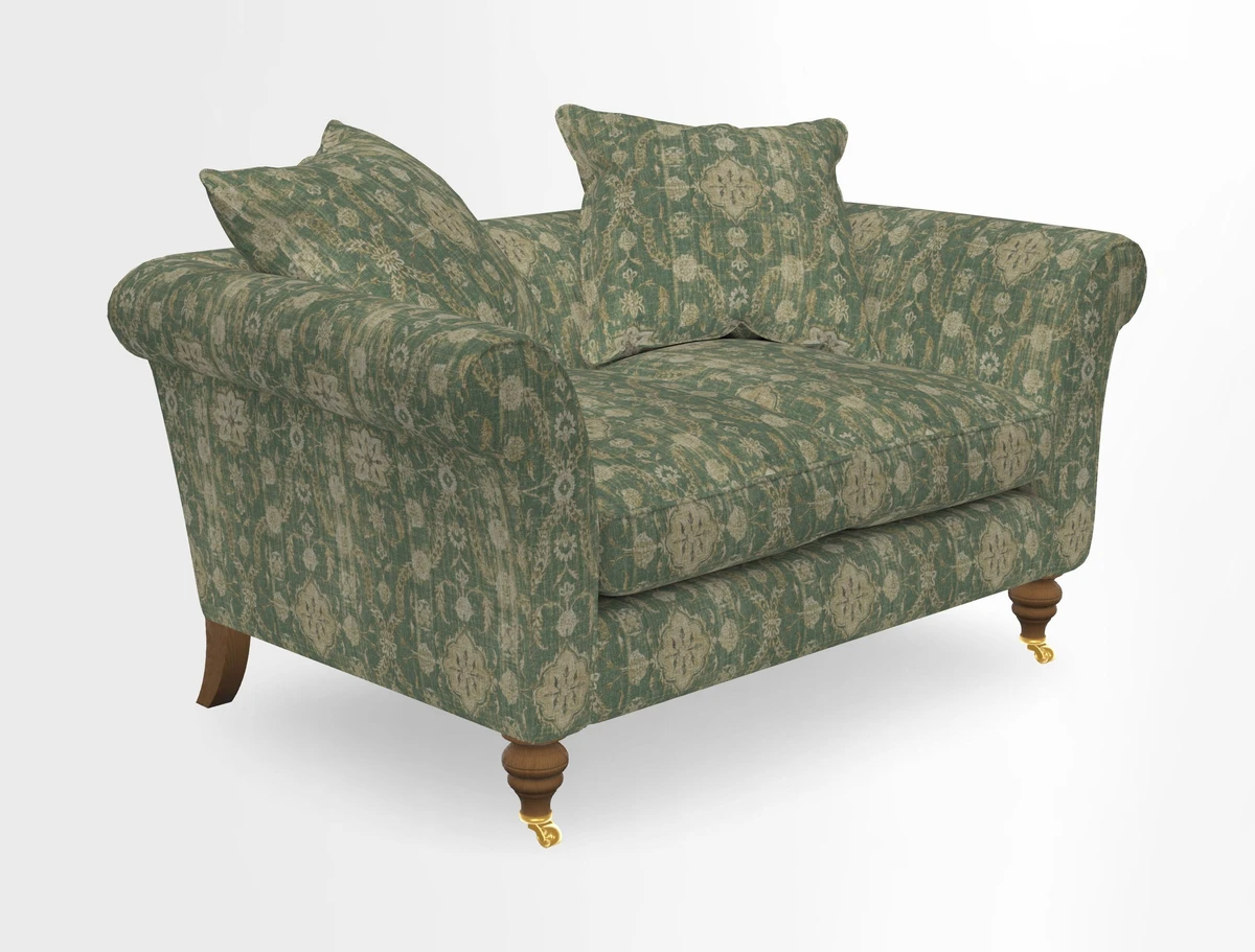 Otley 3 Seater Sofa in RHS Botanicals Palm Leaf Corn
